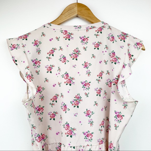 ModCloth Floral Blouse M - Picture 4 of 8